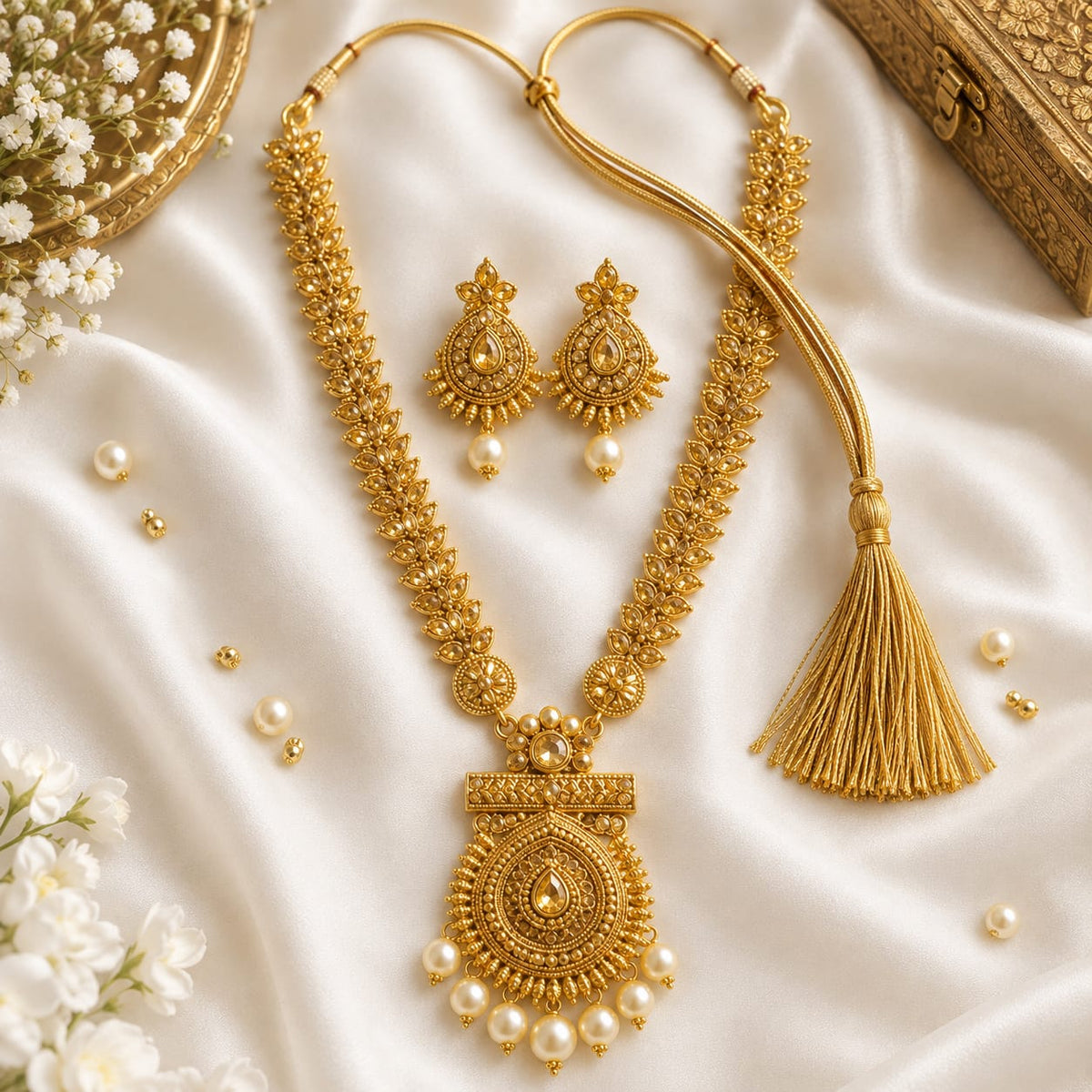 South Indian Necklace Set ✨ SO-096