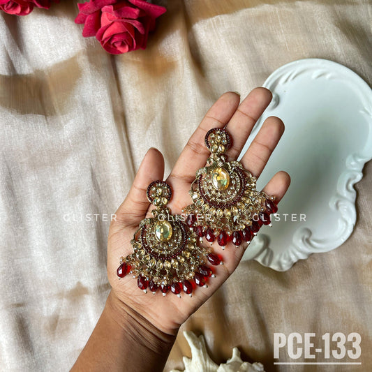 Pakistani Inspired Earrings Set ✨ PCE-133