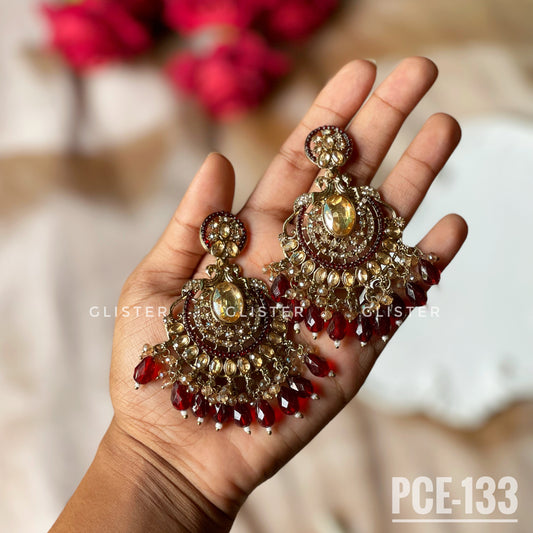Pakistani Inspired Earrings Set ✨ PCE-133
