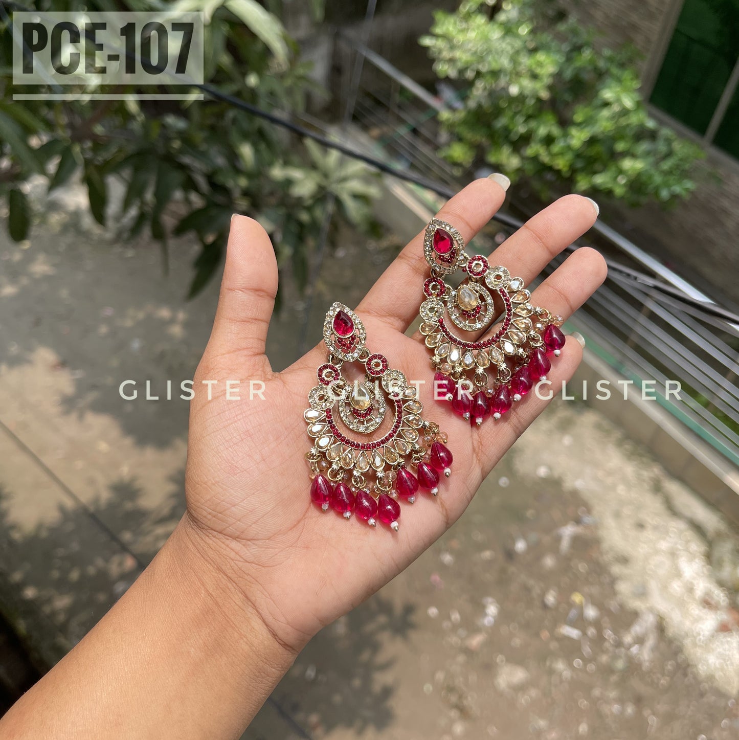 Pakistani Inspired Earrings Set ✨ PCE-107