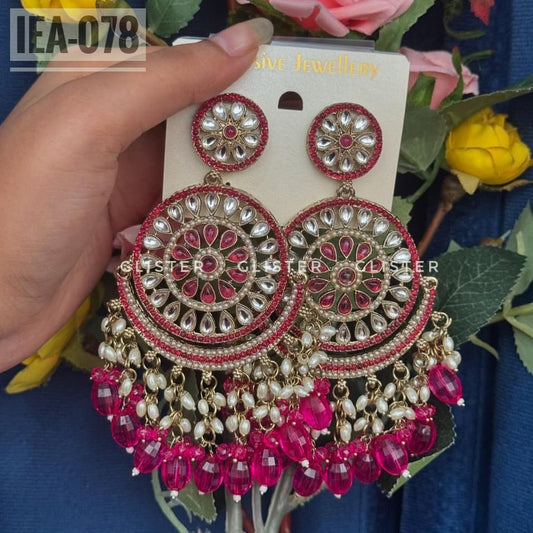 Nayantara Ethnic  Earrings ✨  IEA-078