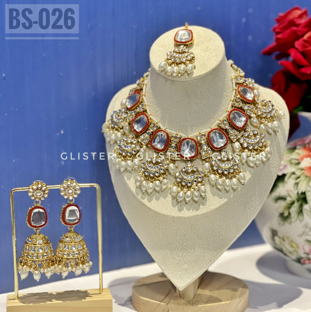 Kundon Bridal Choker Set ✨ BS-026
