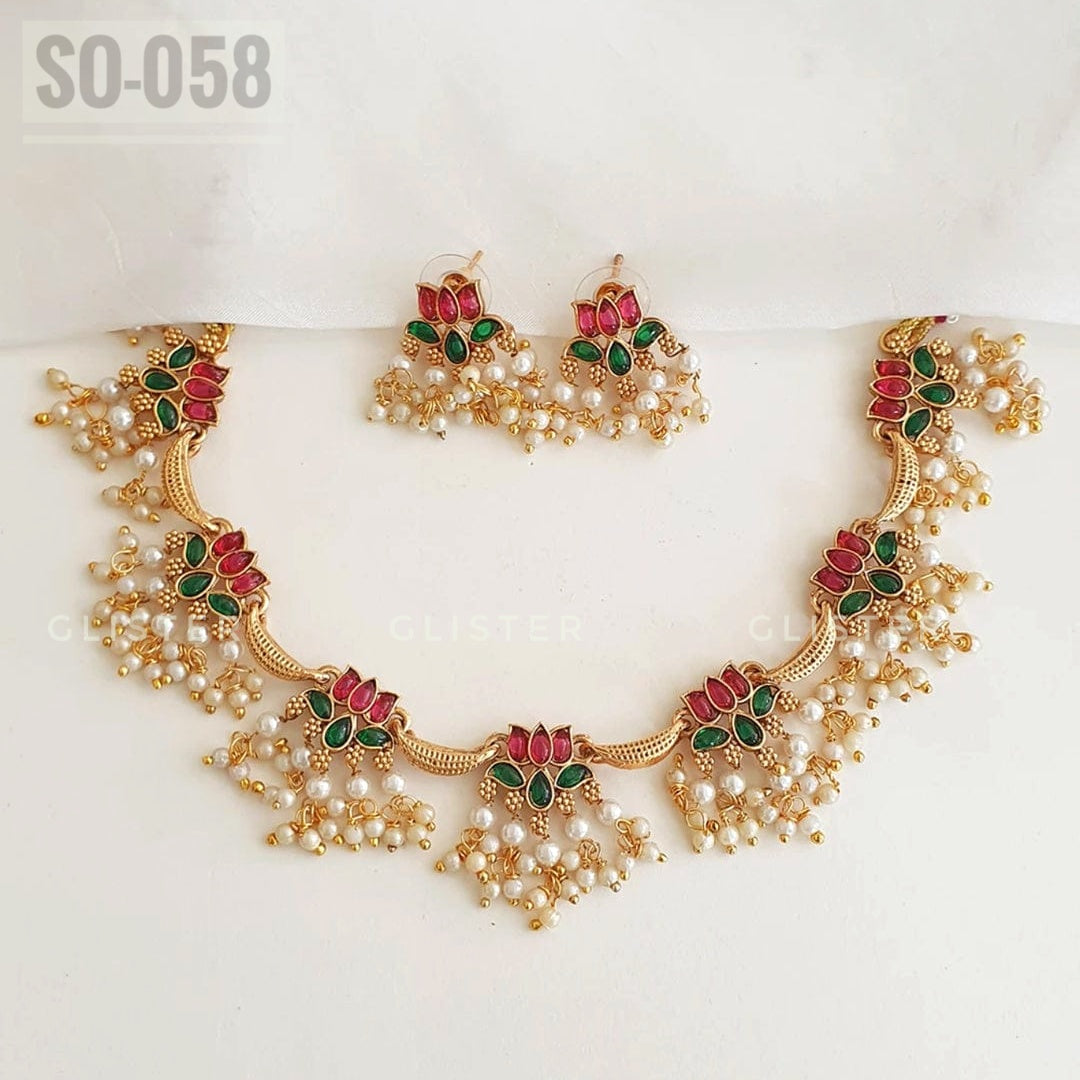 Poddo Design South Indian Poddo Set 🌷 SO-058 – Glister