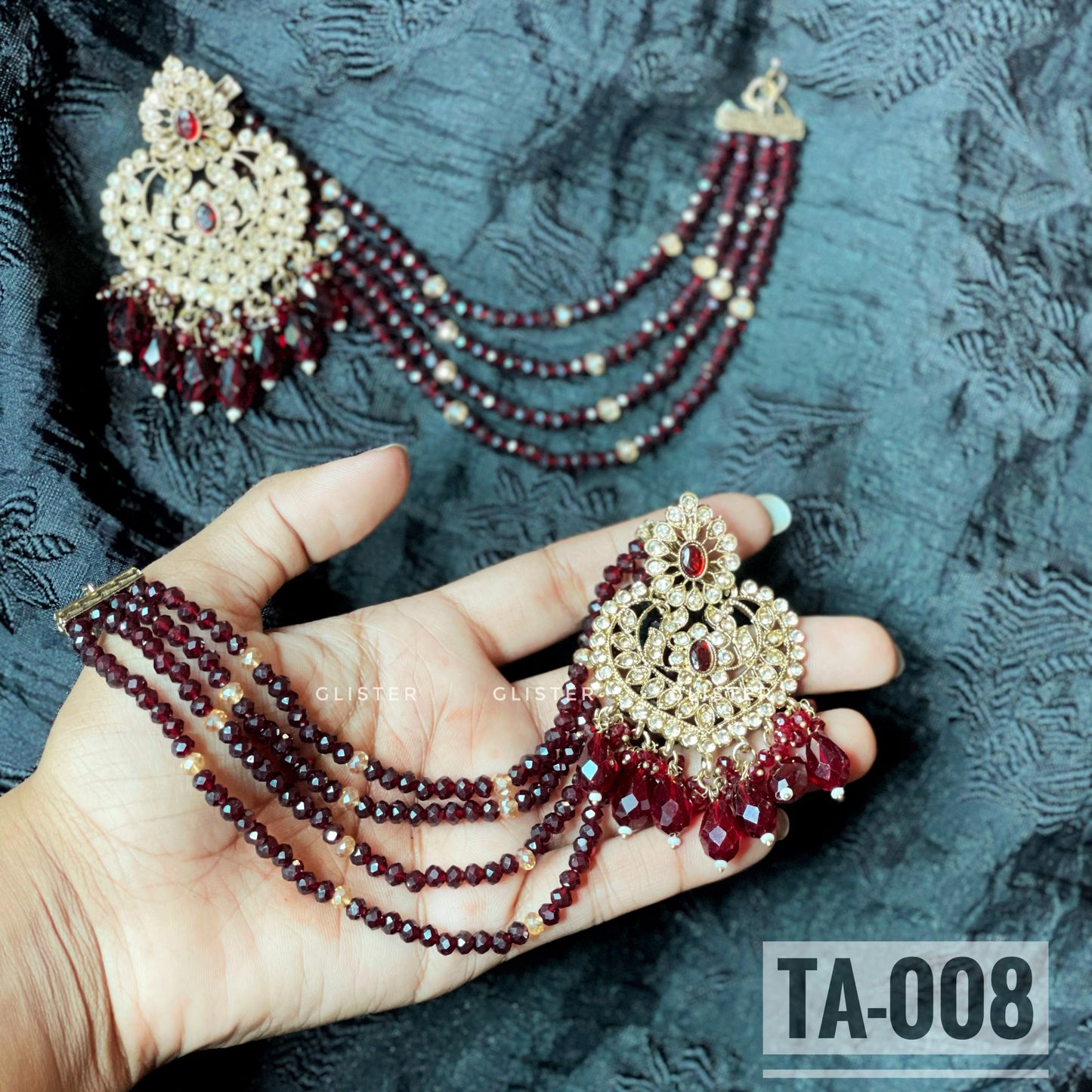 Jhumka with attached Tana ✨ TA-008