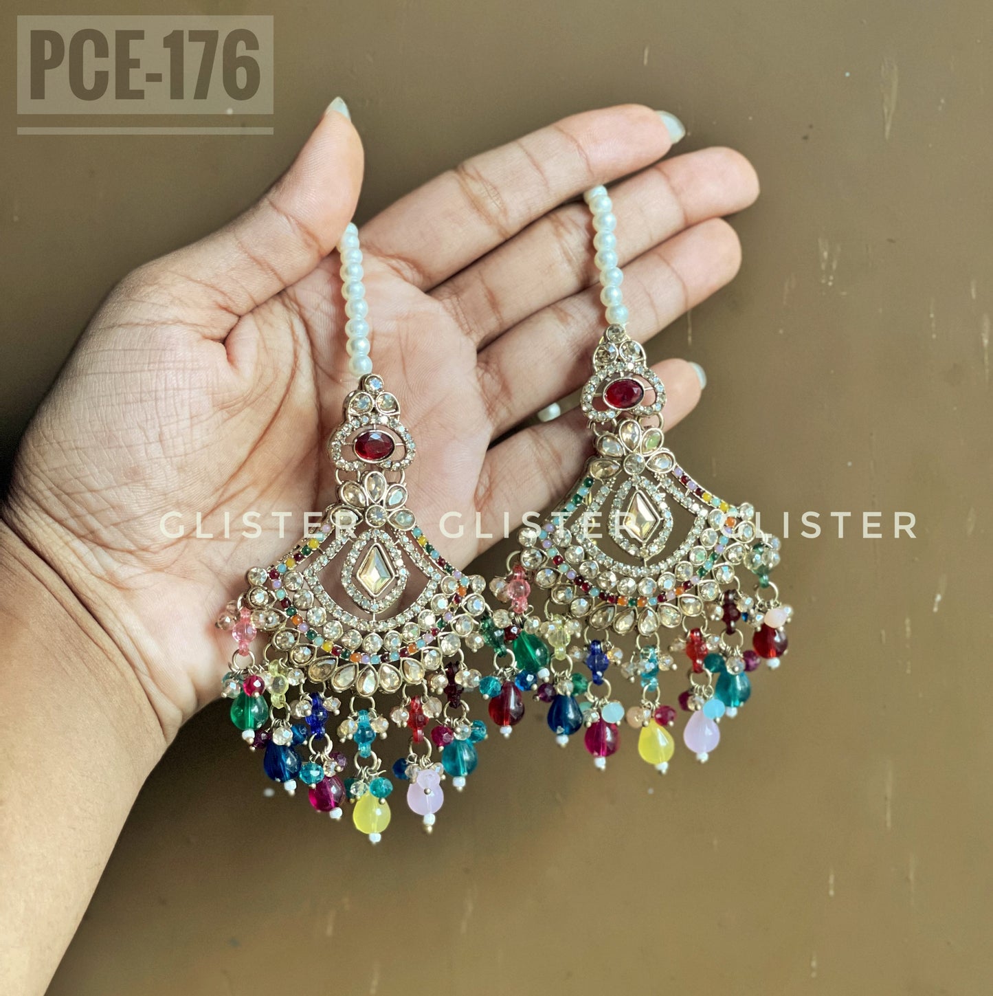 Pakistani Inspired Earrings Set ✨ PCE-176
