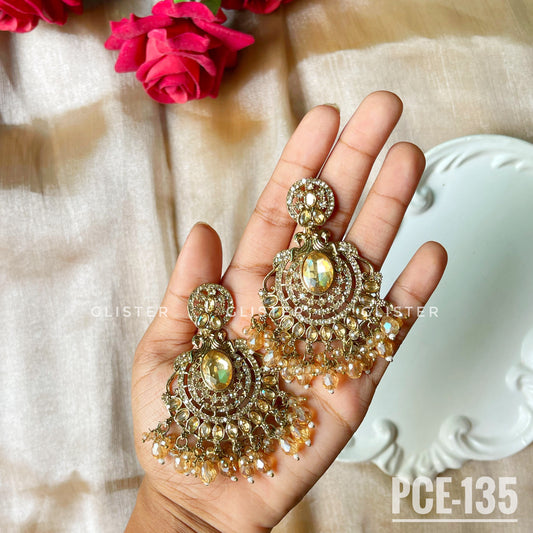 Pakistani Inspired Earrings Set ✨ PCE-135