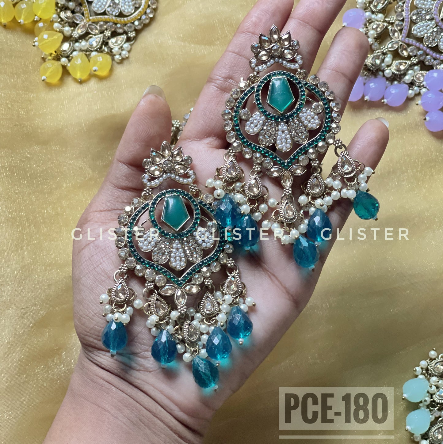 Pakistani Inspired Earrings Set ✨ PCE-180