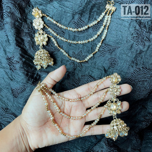 Jhumka with attached Tana ✨ TA-012