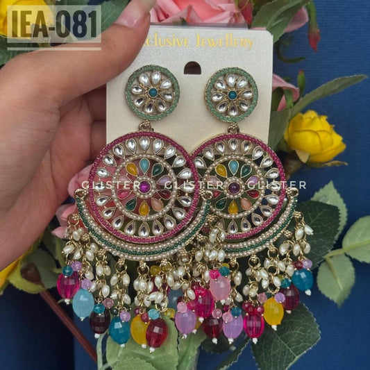 Nayantara Ethnic Earrings ✨  IEA-081