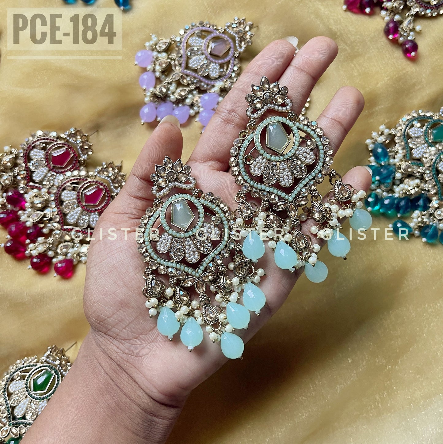 Pakistani Inspired Earrings Set ✨ PCE-184