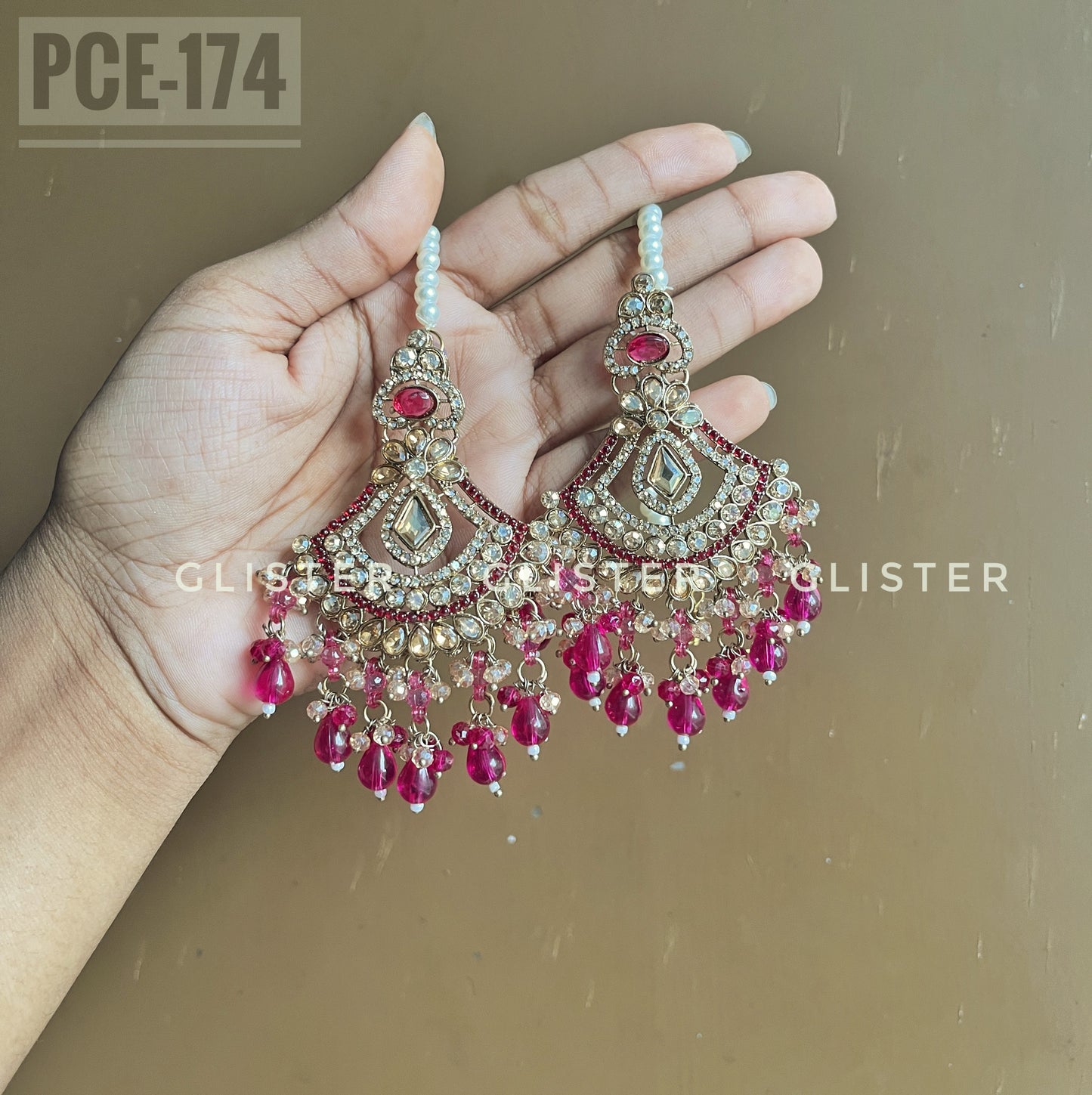 Pakistani Inspired Earrings Set ✨ PCE-174