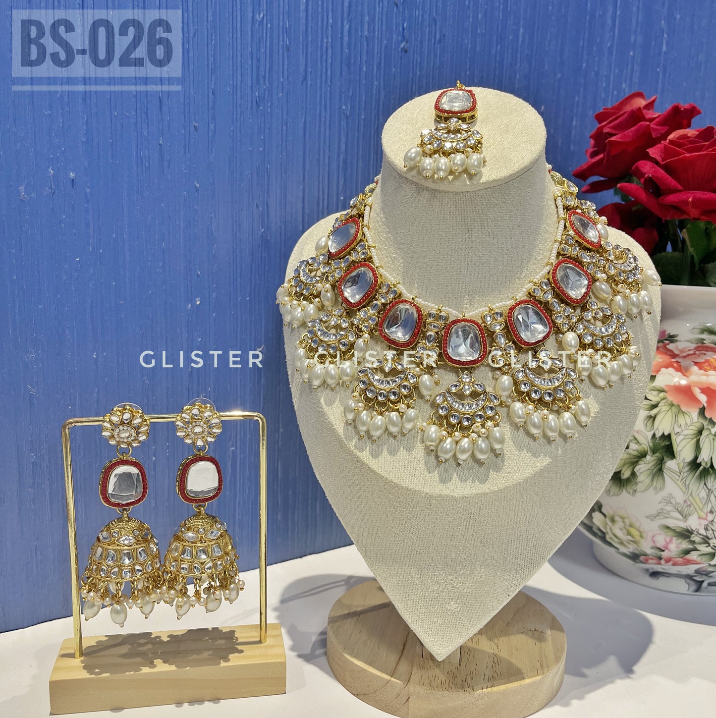 Kundon Bridal Choker Set ✨ BS-026