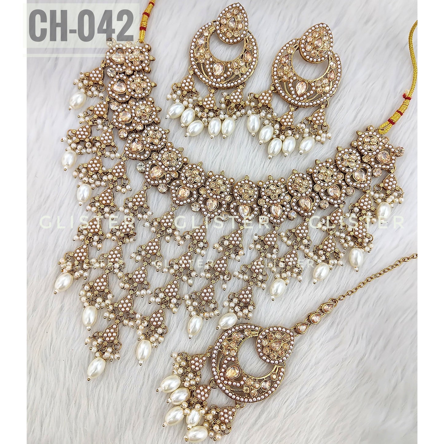 Pakistani Inspired Choker Set ✨  CH-042