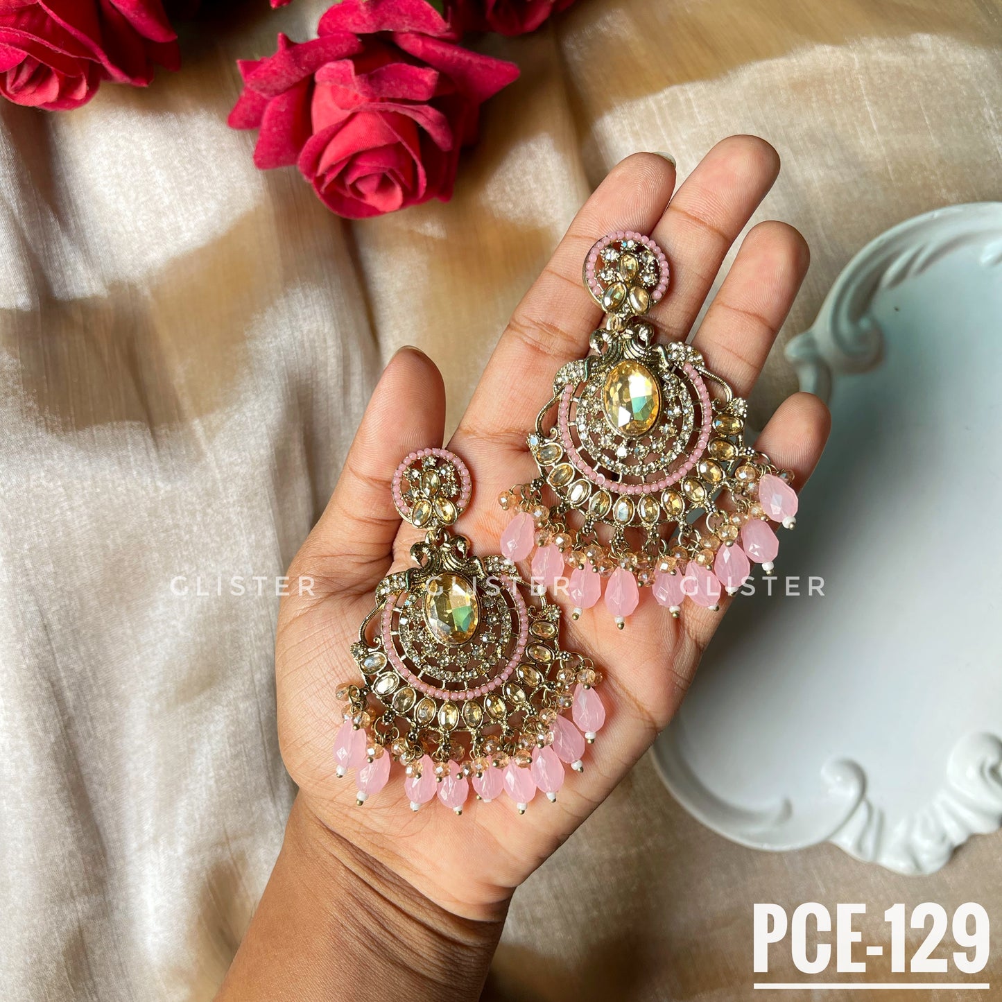 Pakistani Inspired Earrings Set ✨ PCE-129