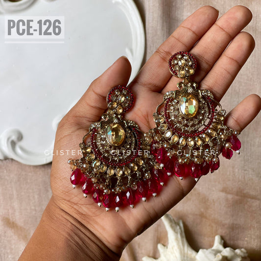 Pakistani Inspired Earrings Set ✨ PCE-126