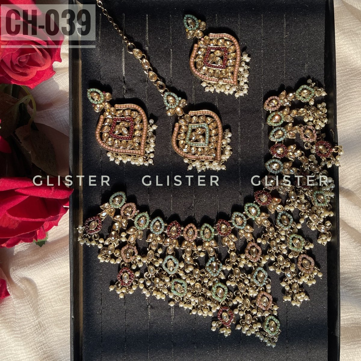 Pakistani Inspired Choker Set✨  CH-039