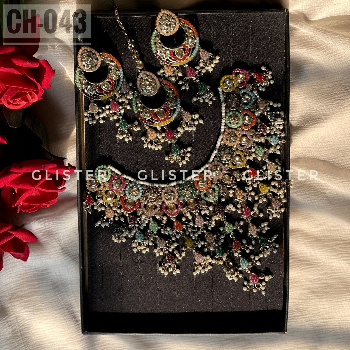 Pakistani Inspired Choker Set ✨  CH-043