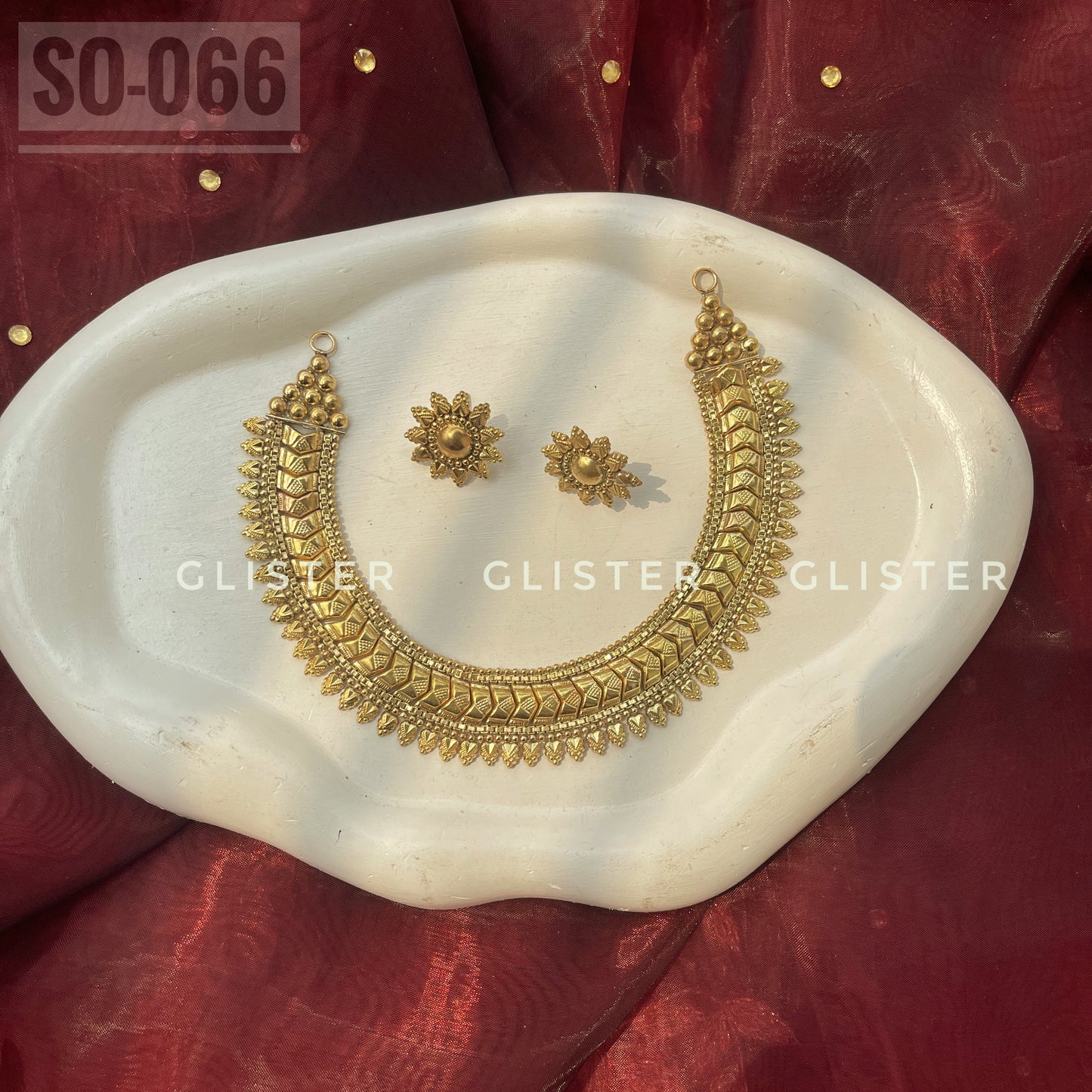 South Indian Petal Choker Set ✨ SO-066