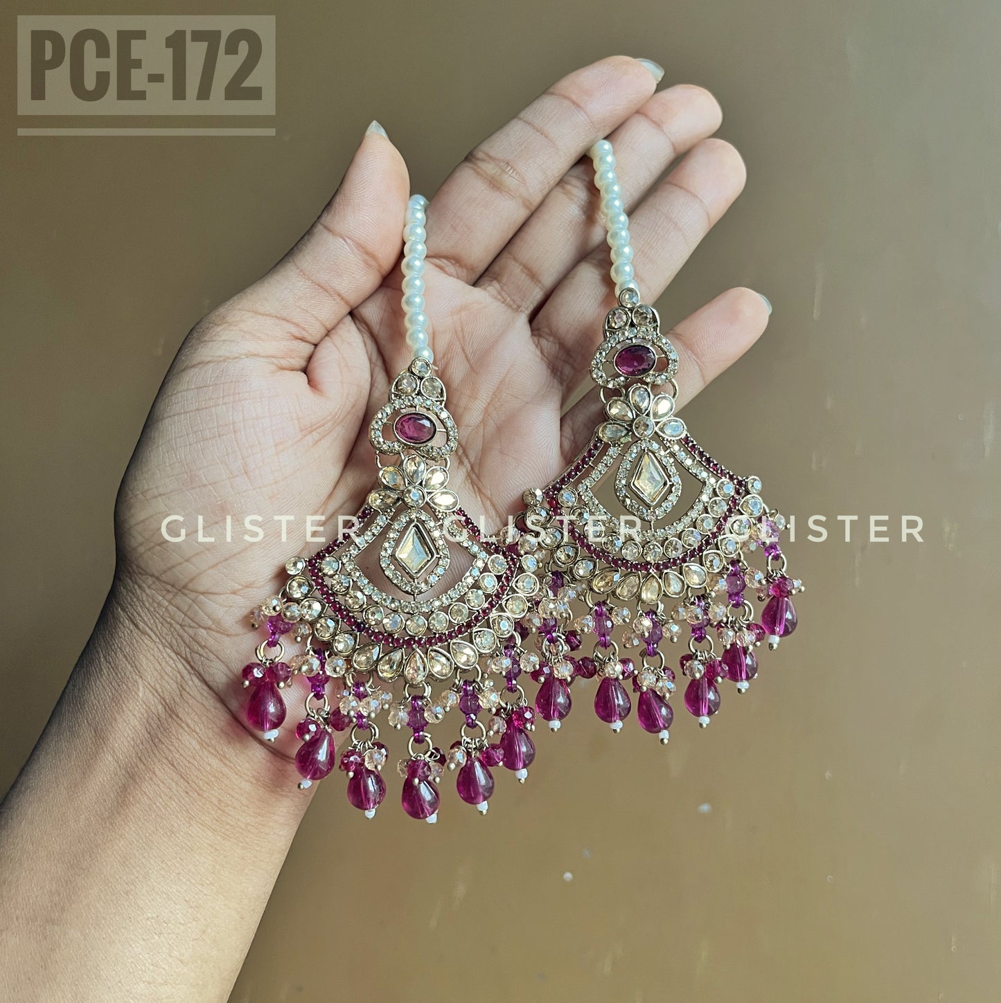 Pakistani Inspired Earrings Set ✨ PCE-172