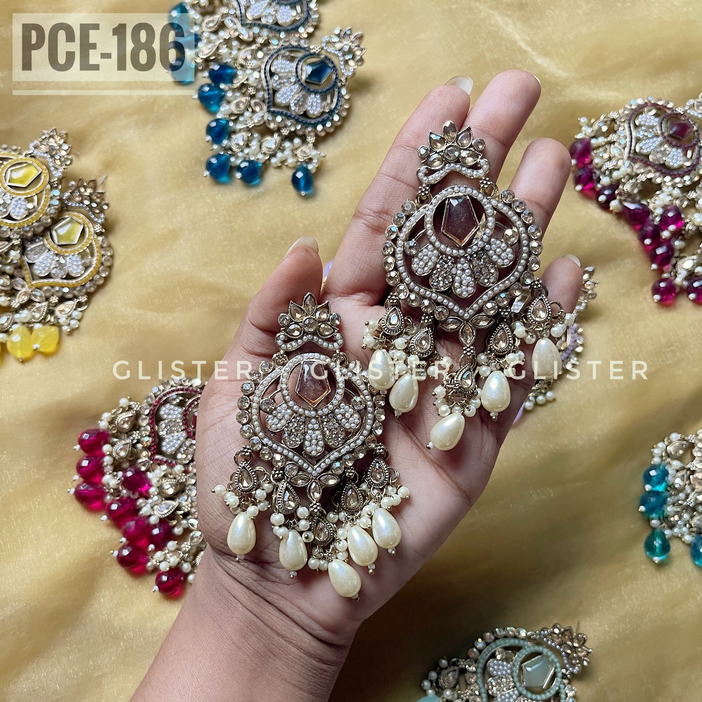 Pakistani Inspired Earrings Set ✨ PCE-186