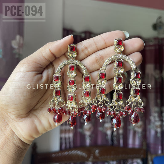 Pakistani  Inspired Earrings Set ✨ PCE-094