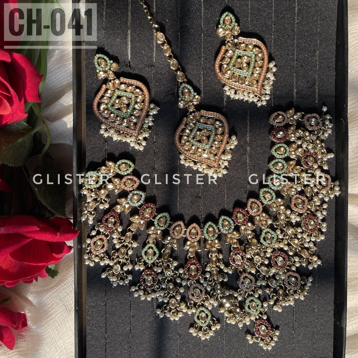 Pakistani Inspired Choker Set ✨ CH-041