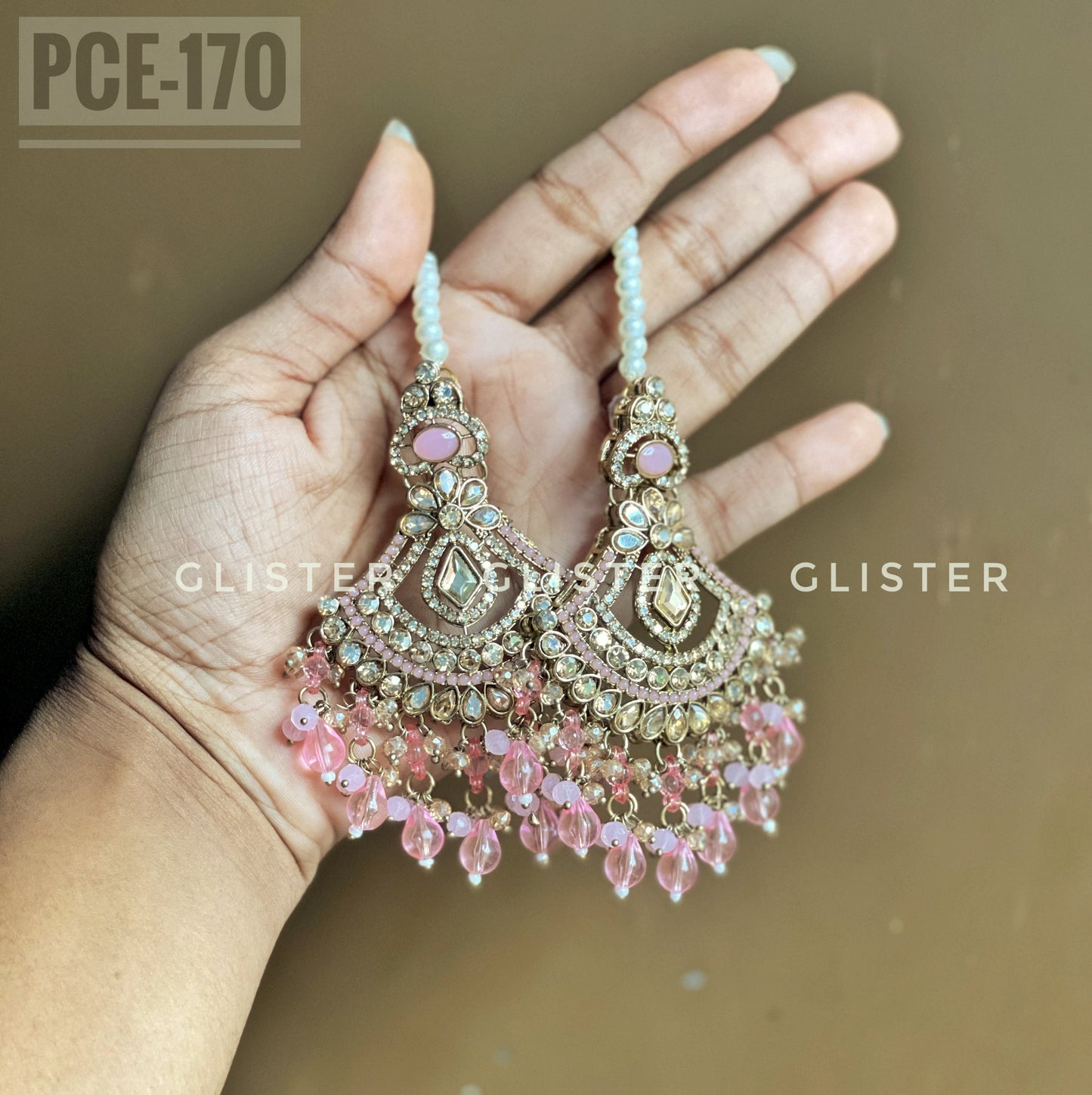 Pakistani Inspired Earrings Set ✨ PCE-170