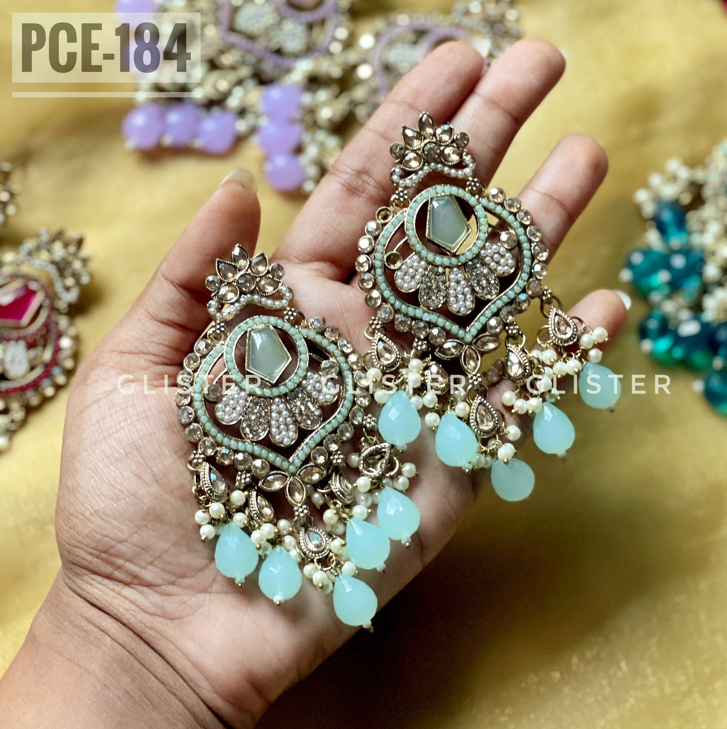 Pakistani Inspired Earrings Set ✨ PCE-184