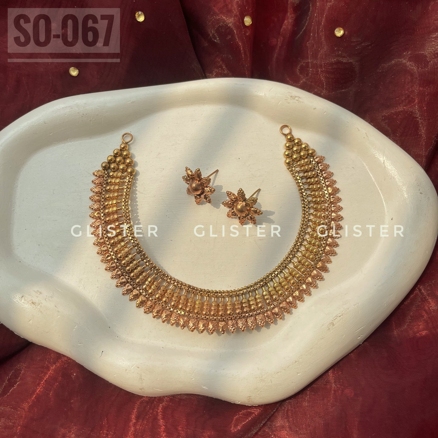 South Indian Petal Choker Set ✨ SO-067