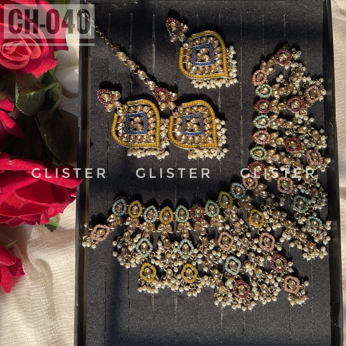 Pakistani Inspired Choker Set ✨  CH-040
