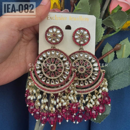Nayantara Ethnic  Earrings ✨ IEA-082
