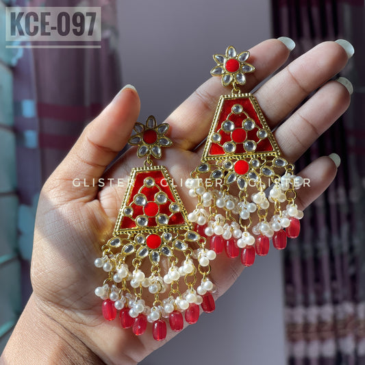 Kundon Color Earrings ✨  KCE-097